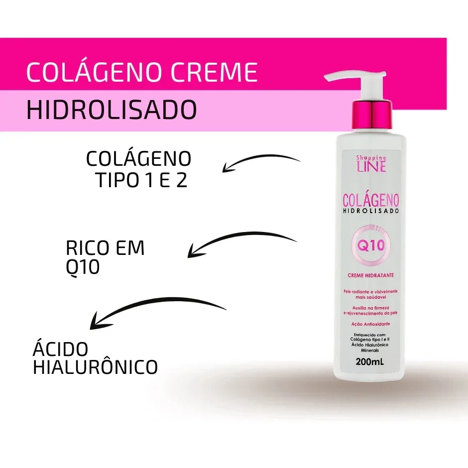 Kit Colágeno Hidrolisado + Creme Anti-Flacidez