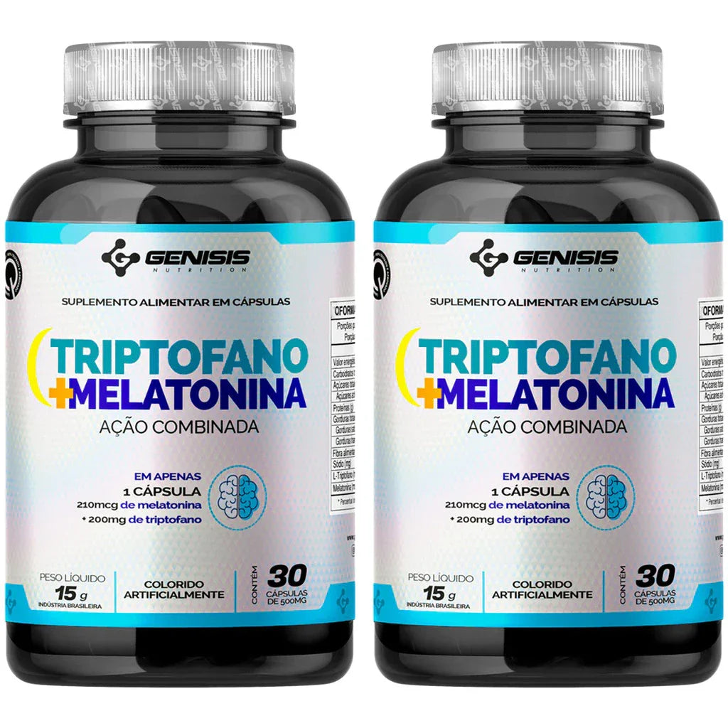Triptofano + Melatonina Sono Dormir Melhor Original