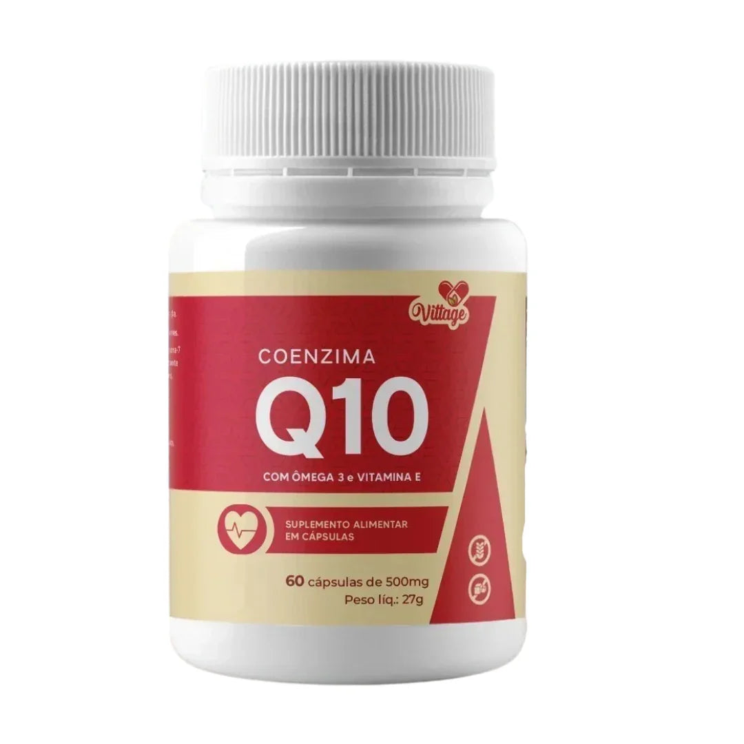 Coenzima Q10 + B2 + Vitamina E