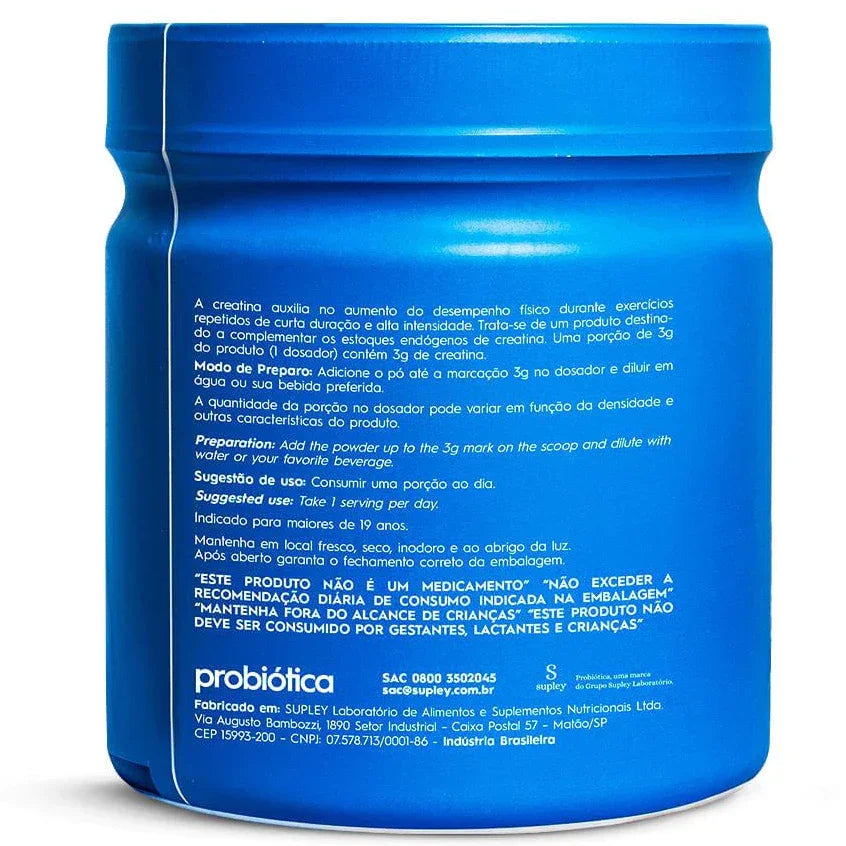 Creatina Pura Probiótica