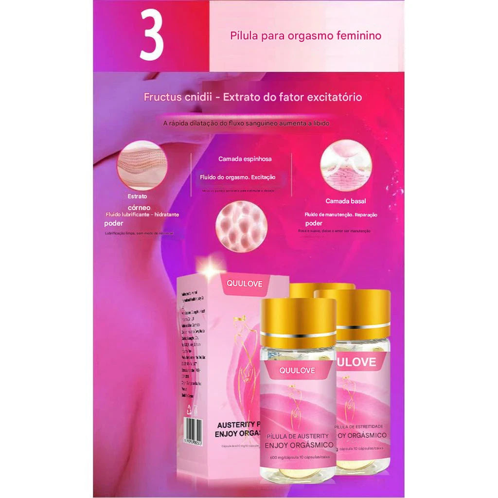 Cápsulas de Aperto Vaginal – Hidratação, Saúde e Conforto Feminino