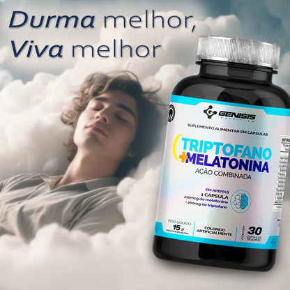 Triptofano + Melatonina Sono Dormir Melhor Original