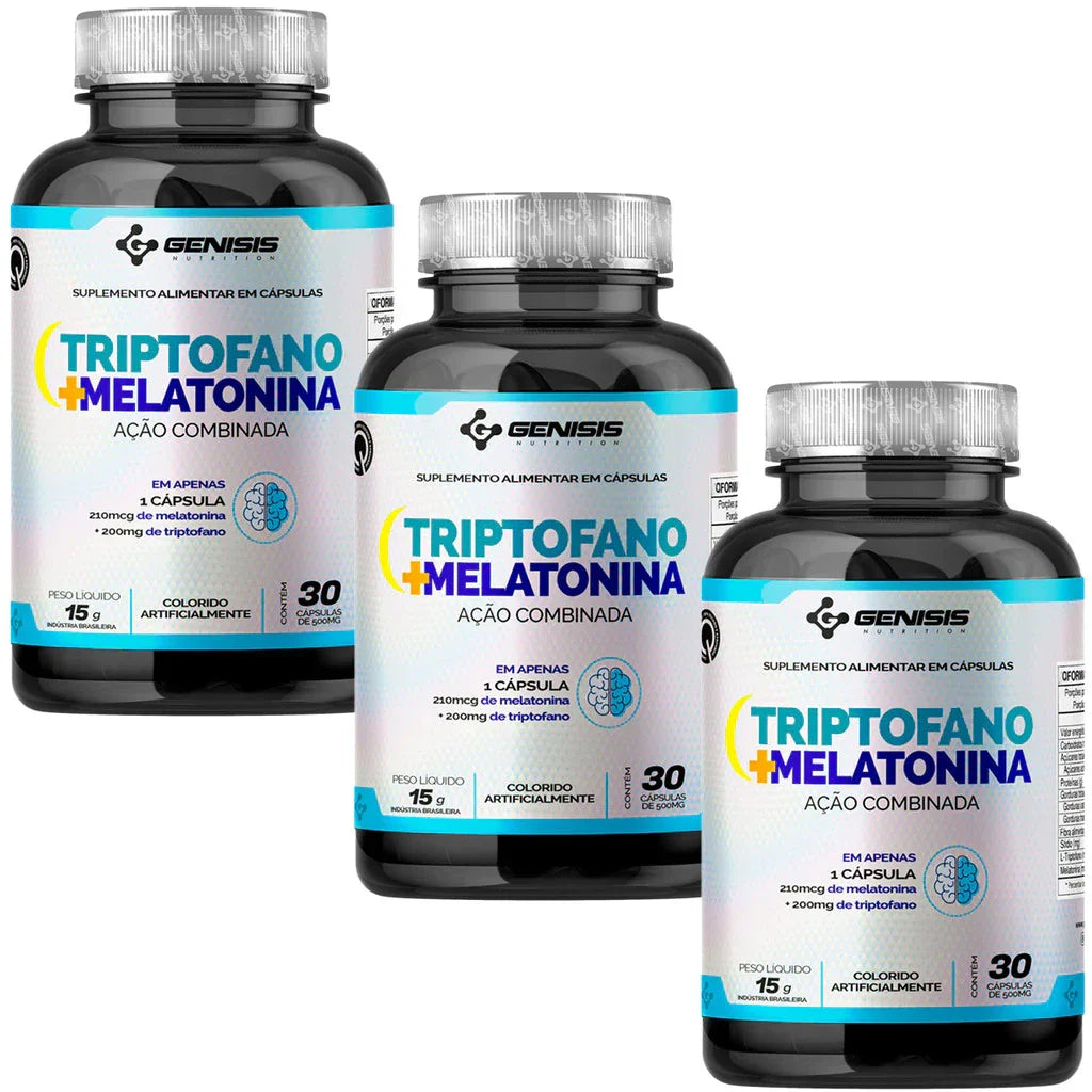 Triptofano + Melatonina Sono Dormir Melhor Original