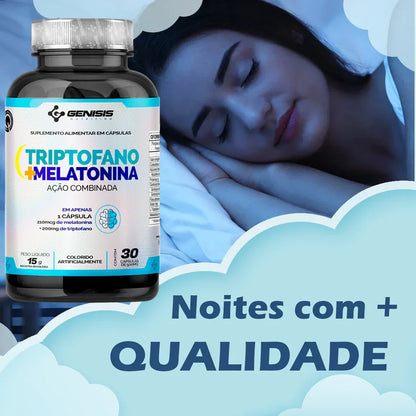 Triptofano + Melatonina Sono Dormir Melhor Original