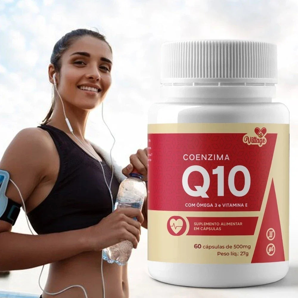 Coenzima Q10 + B2 + Vitamina E