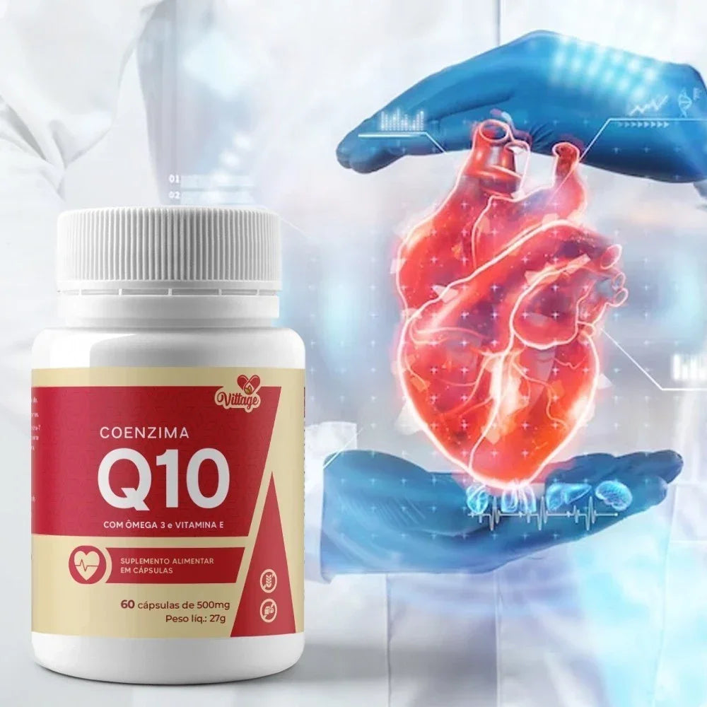 Coenzima Q10 + B2 + Vitamina E